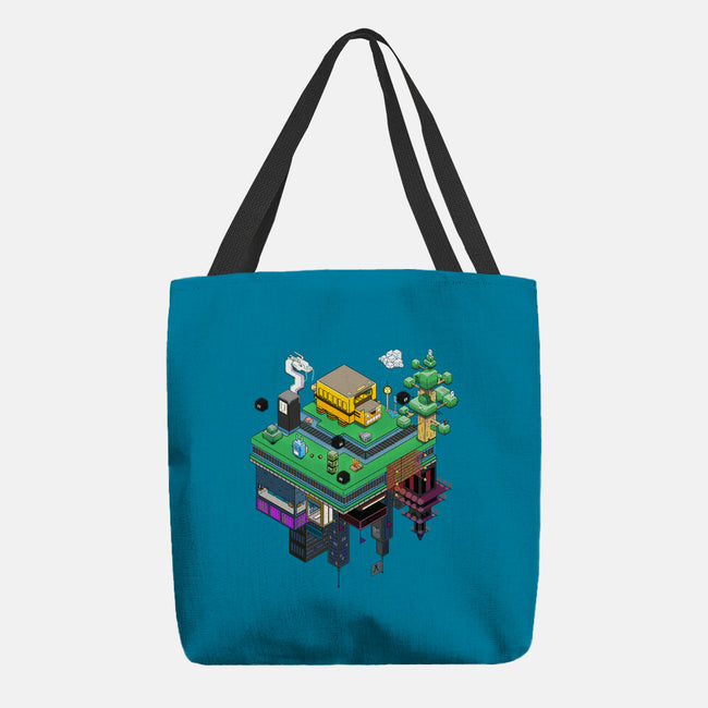 Geometric Anime-None-Basic Tote-Bag-NapoliBeach