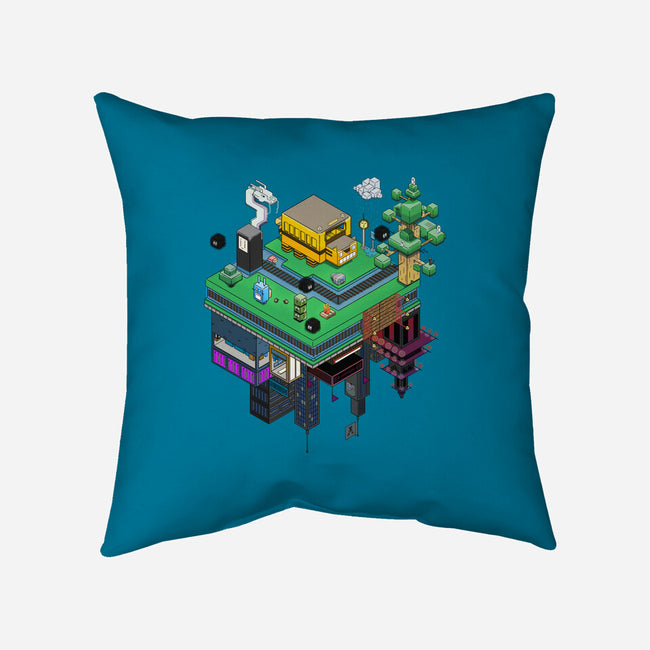 Geometric Anime-None-Removable Cover w Insert-Throw Pillow-NapoliBeach