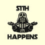 Sith Happens-None-Removable Cover-Throw Pillow-zachterrelldraws