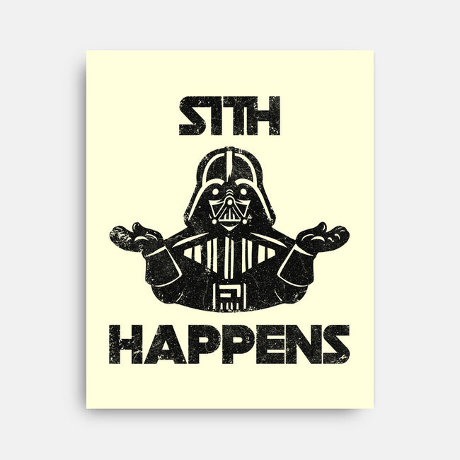 Sith Happens-None-Stretched-Canvas-zachterrelldraws