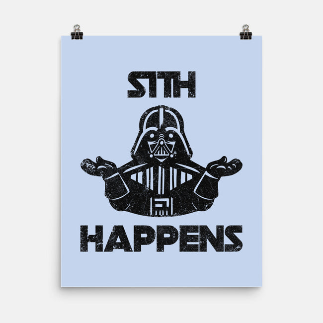 Sith Happens-None-Matte-Poster-zachterrelldraws