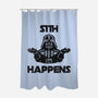 Sith Happens-None-Polyester-Shower Curtain-zachterrelldraws