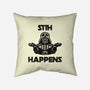 Sith Happens-None-Removable Cover-Throw Pillow-zachterrelldraws