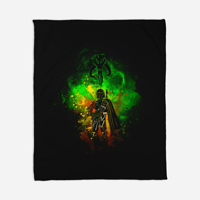 Mandalore Art-None-Fleece-Blanket-Donnie