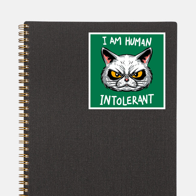 Human Intolerant-None-Glossy-Sticker-kharmazero