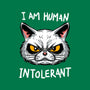 Human Intolerant-Womens-Fitted-Tee-kharmazero