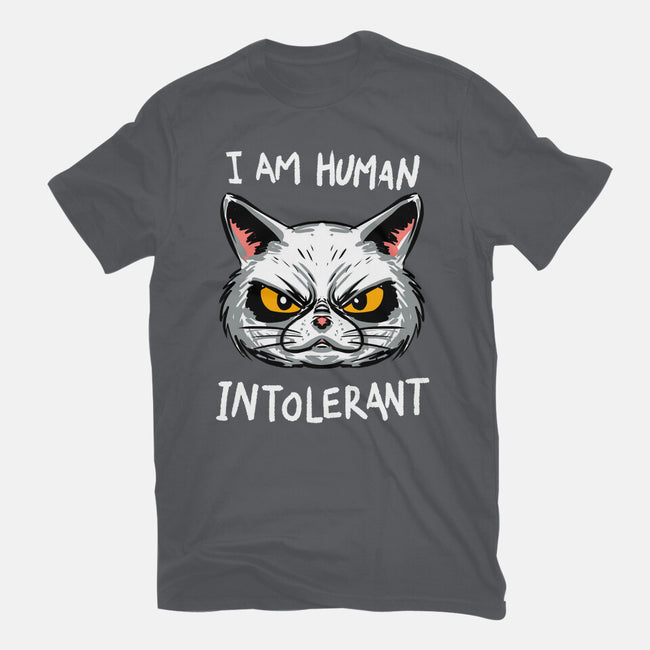 Human Intolerant-Unisex-Basic-Tee-kharmazero