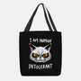 Human Intolerant-None-Basic Tote-Bag-kharmazero