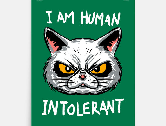 Human Intolerant