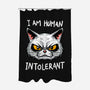 Human Intolerant-None-Polyester-Shower Curtain-kharmazero