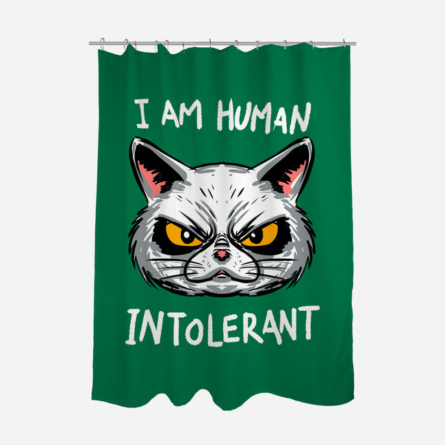 Human Intolerant-None-Polyester-Shower Curtain-kharmazero