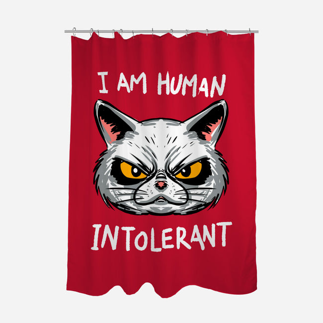 Human Intolerant-None-Polyester-Shower Curtain-kharmazero