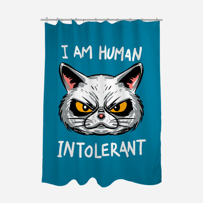 Human Intolerant-None-Polyester-Shower Curtain-kharmazero