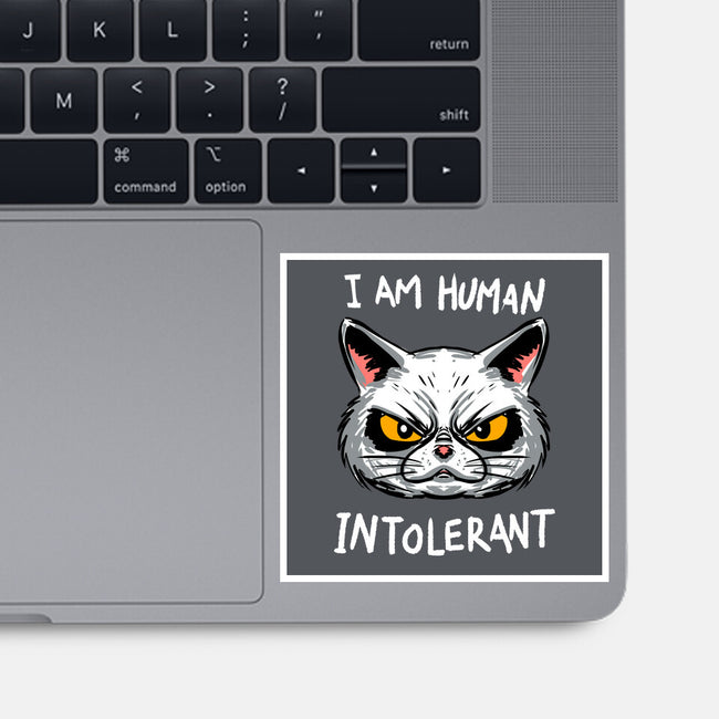 Human Intolerant-None-Glossy-Sticker-kharmazero