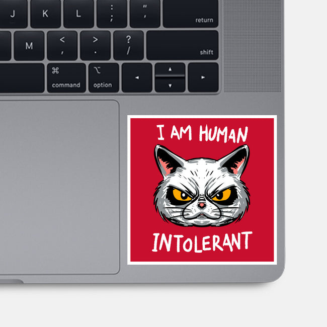 Human Intolerant-None-Glossy-Sticker-kharmazero