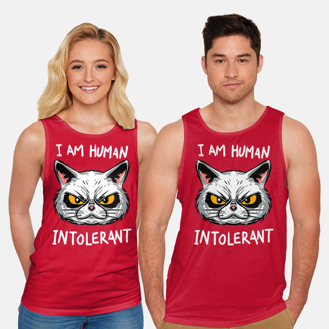 Human Intolerant-Unisex-Basic-Tank-kharmazero