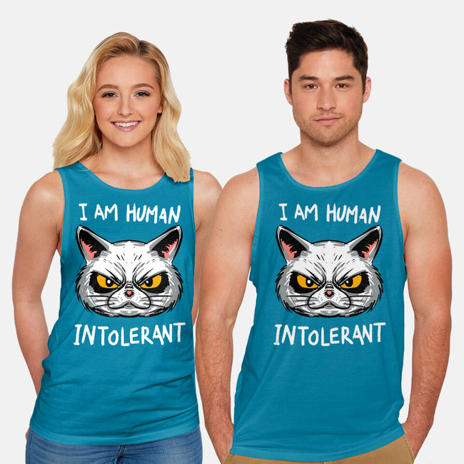 Human Intolerant-Unisex-Basic-Tank-kharmazero