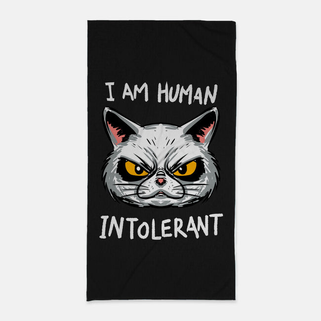 Human Intolerant-None-Beach-Towel-kharmazero