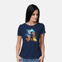 Rule Of The Thumb-Womens-Basic-Tee-Donnie