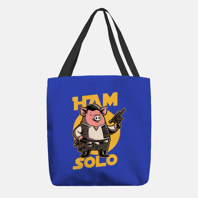 Space Captain Pig Smuggler-None-Basic Tote-Bag-Studio Mootant