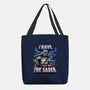 The Dark Saber-None-Basic Tote-Bag-joerawks