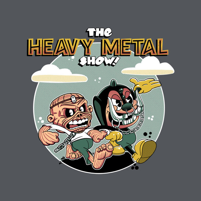 The Heavy Metal Show-Womens-V-Neck-Tee-Roni Nucleart