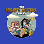 The Heavy Metal Show-None-Removable Cover-Throw Pillow-Roni Nucleart