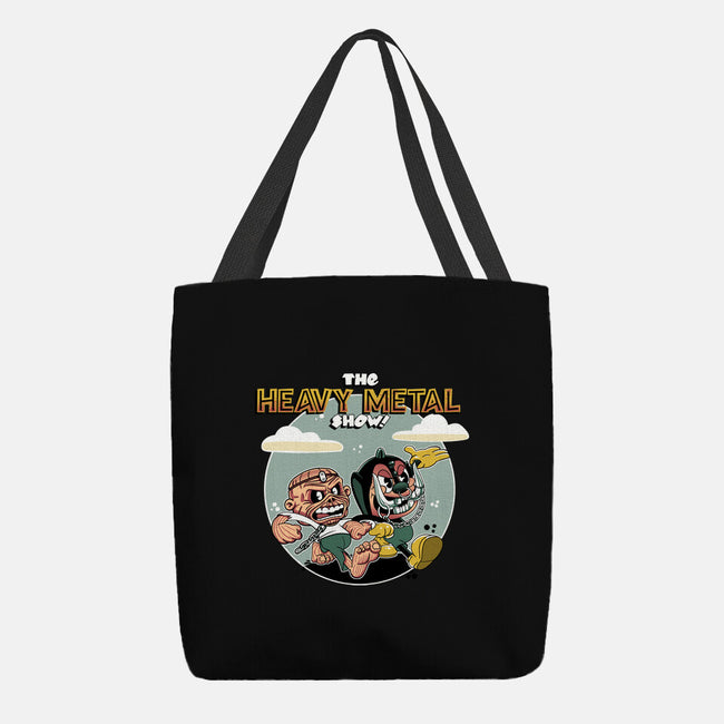 The Heavy Metal Show-None-Basic Tote-Bag-Roni Nucleart