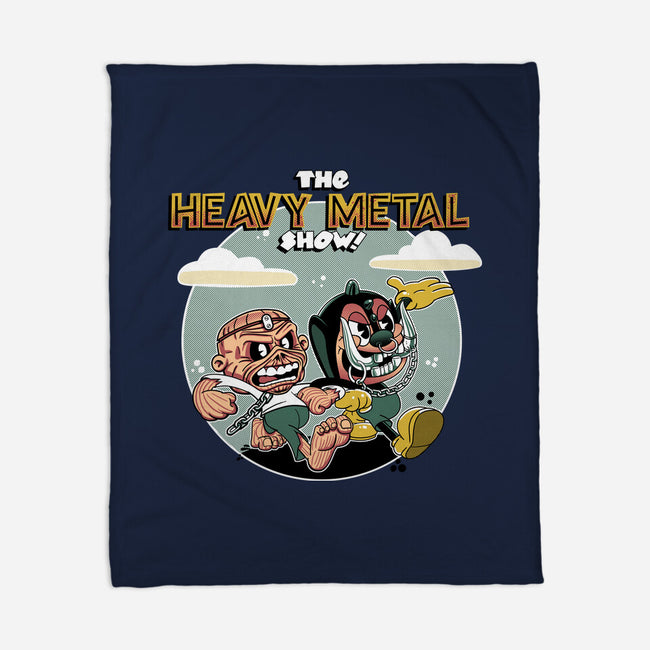 The Heavy Metal Show-None-Fleece-Blanket-Roni Nucleart