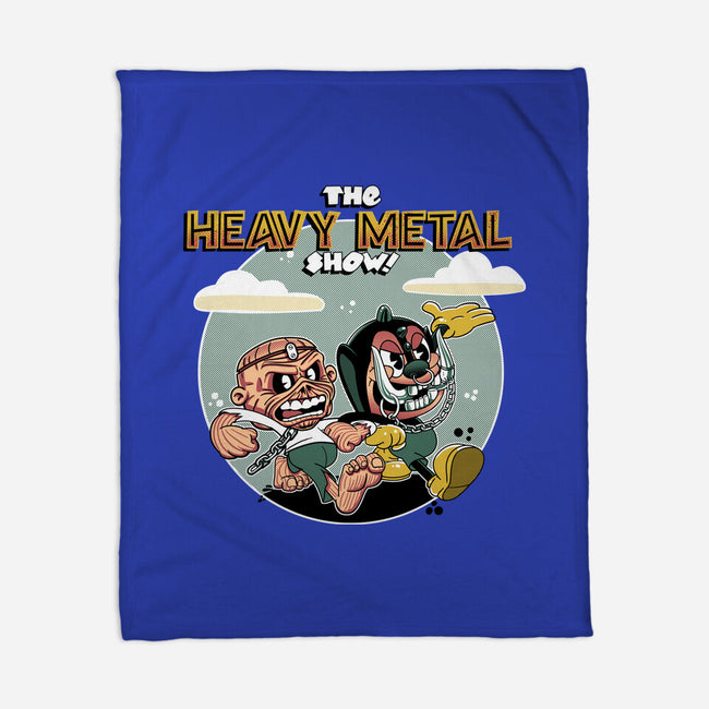 The Heavy Metal Show-None-Fleece-Blanket-Roni Nucleart