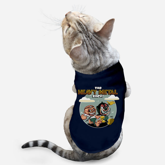 The Heavy Metal Show-Cat-Basic-Pet Tank-Roni Nucleart