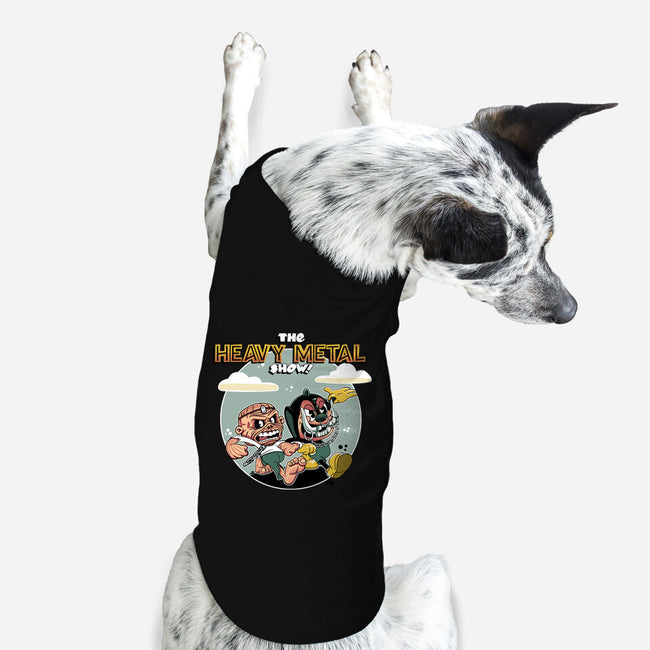 The Heavy Metal Show-Dog-Basic-Pet Tank-Roni Nucleart