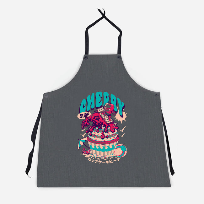 Cherry Surf-Unisex-Kitchen-Apron-Estudio Horta