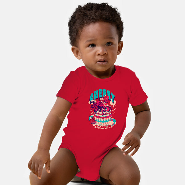 Cherry Surf-Baby-Basic-Onesie-Estudio Horta