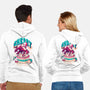 Cherry Surf-Unisex-Zip-Up-Sweatshirt-Estudio Horta