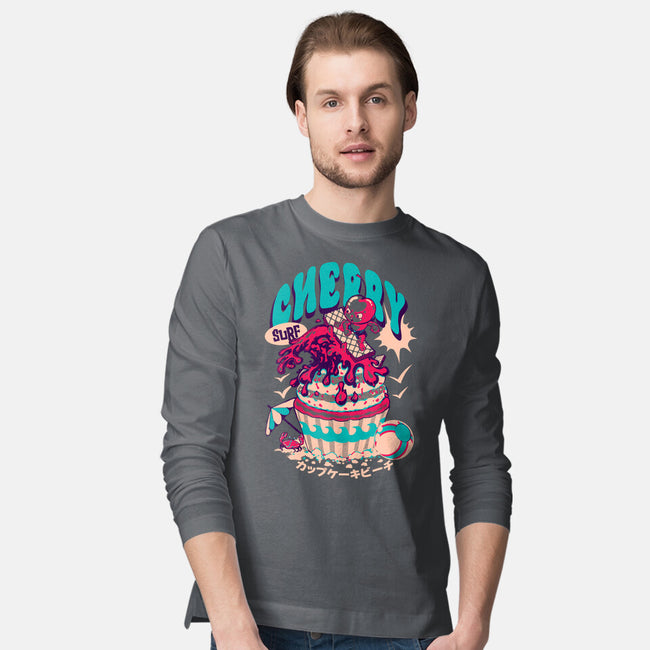 Cherry Surf-Mens-Long Sleeved-Tee-Estudio Horta