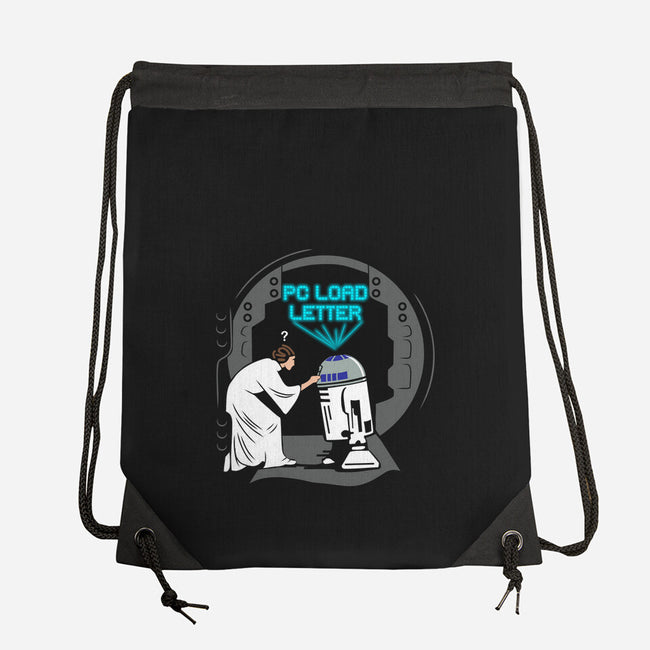 Droid Error-None-Drawstring-Bag-dwarmuth