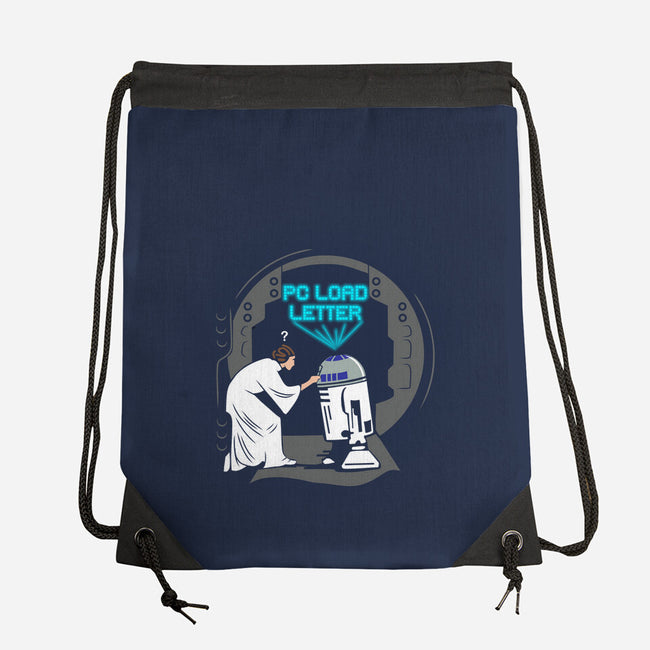 Droid Error-None-Drawstring-Bag-dwarmuth