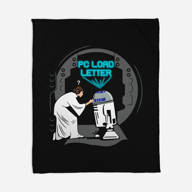 Droid Error-None-Fleece-Blanket-dwarmuth