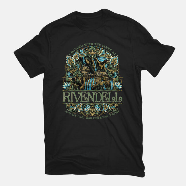 I Went To See The Elves-Mens-Basic-Tee-glitchygorilla