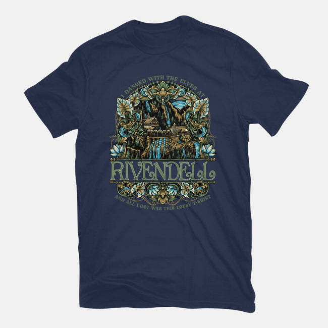 I Went To See The Elves-Mens-Basic-Tee-glitchygorilla