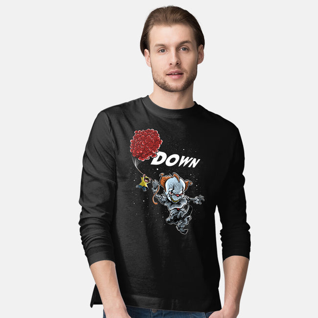 Down-Mens-Long Sleeved-Tee-zascanauta