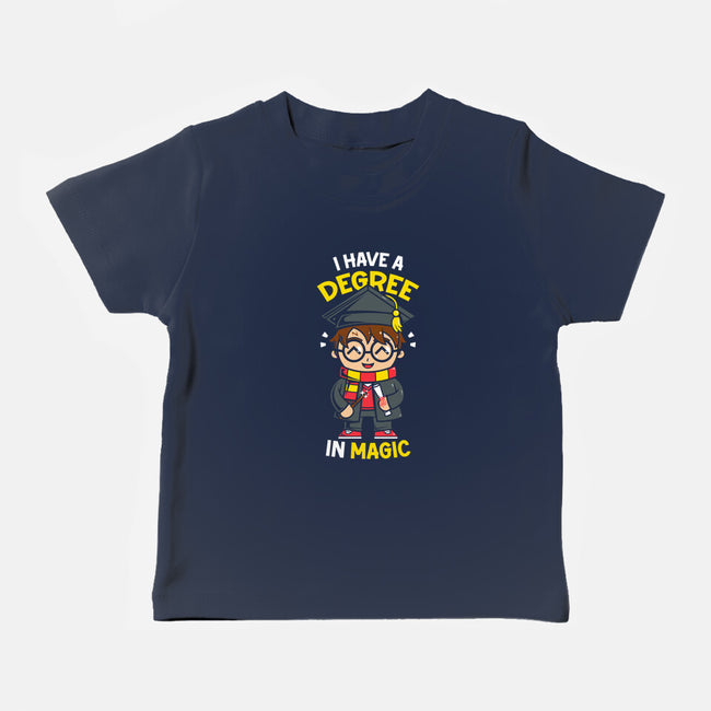 Degree In Magic-Baby-Basic-Tee-krisren28