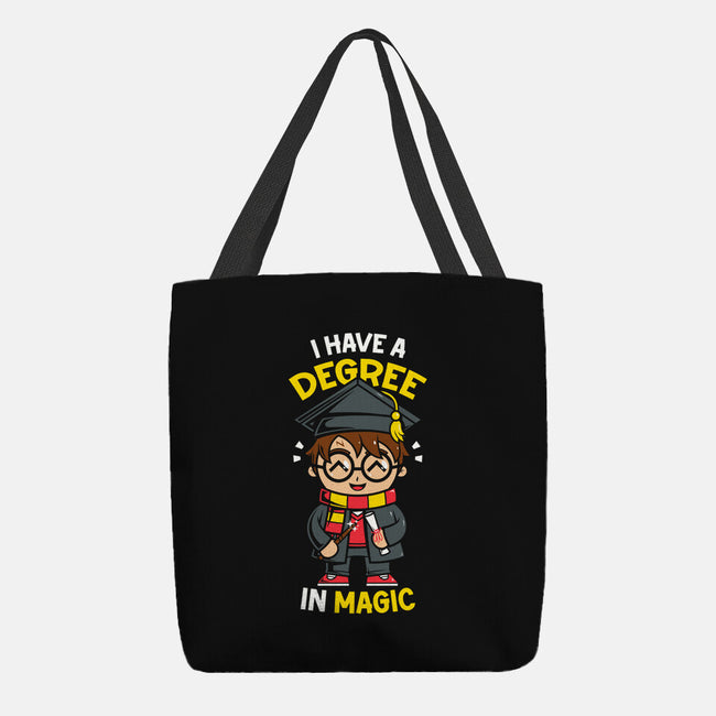 Degree In Magic-None-Basic Tote-Bag-krisren28