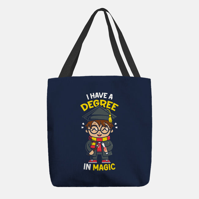 Degree In Magic-None-Basic Tote-Bag-krisren28