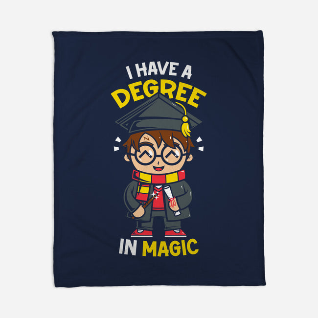 Degree In Magic-None-Fleece-Blanket-krisren28