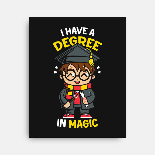 Degree In Magic-None-Stretched-Canvas-krisren28