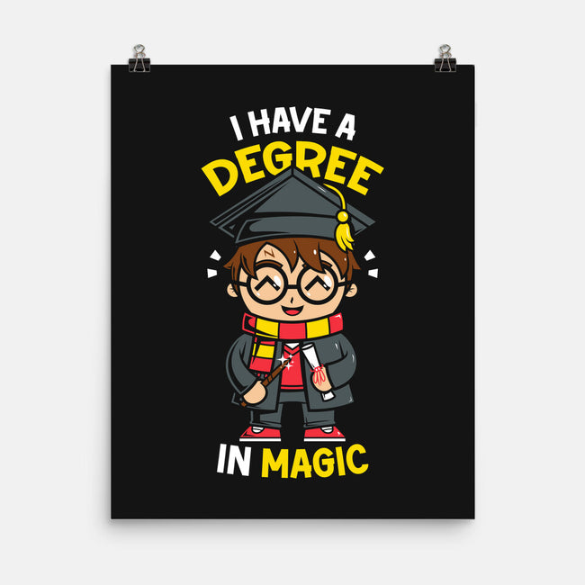 Degree In Magic-None-Matte-Poster-krisren28