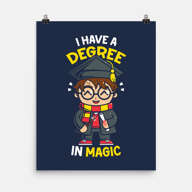 Degree In Magic-None-Matte-Poster-krisren28