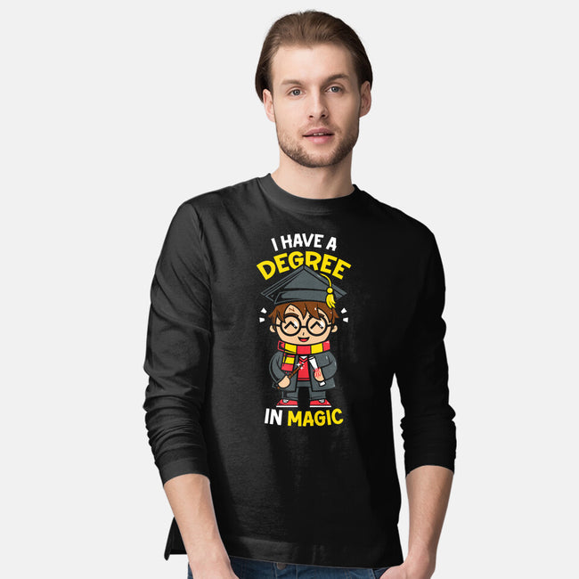 Degree In Magic-Mens-Long Sleeved-Tee-krisren28